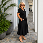Judith - Legeres Kleid Mit Faltendetails