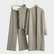 Artemis – Dreiteiliges Damen-Set mit hohem Kragen – Ansicht 7