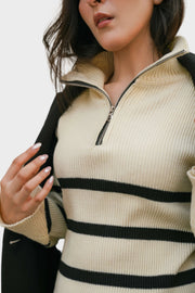 Briyana – Gestricktes Damen-Poloshirt – Ansicht 4