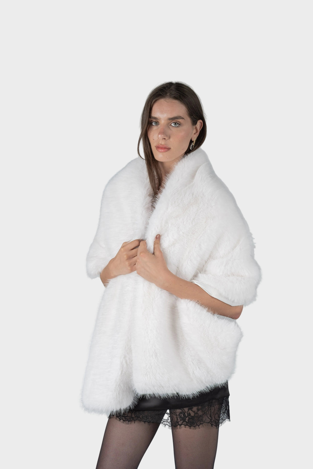 Kayla | Eleganter Pelzmantel