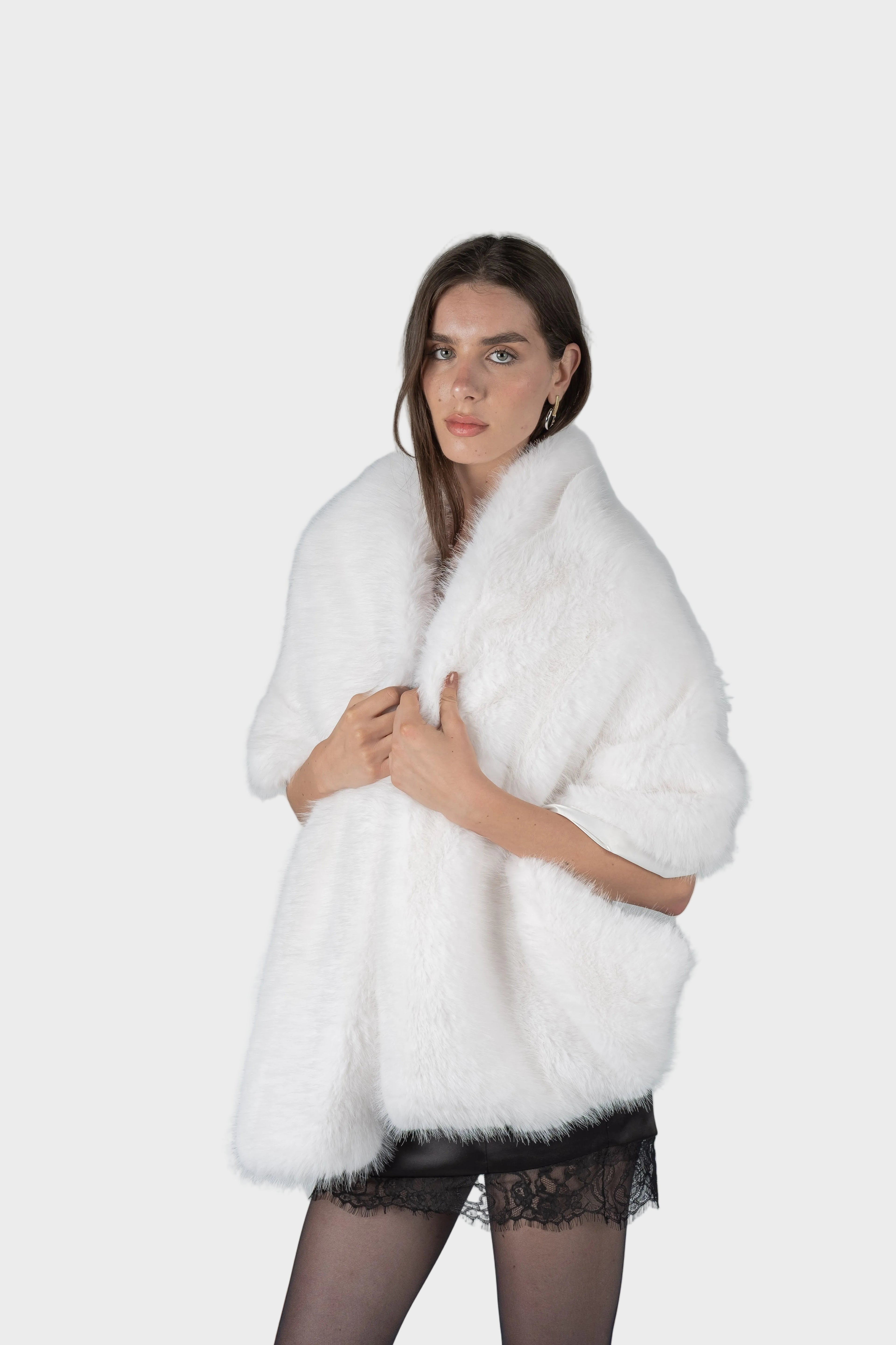 Kayla | Eleganter Pelzmantel