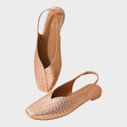 Damen-Slingback-Sandalen Amanda mit eckiger Zehenpartie und Blockabsatz – Ansicht 5