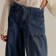 Poppy – Stilvolle Jeans für Damen mit weitem Bein – Ansicht 6