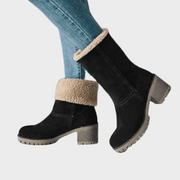 Wadenhohe Damen-Wollstiefel Era – Ansicht 3