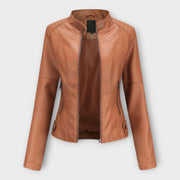 Leonie – Elegante Lederjacke für Damen – Ansicht 4