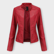 Leonie – Elegante Lederjacke für Damen – Ansicht 5