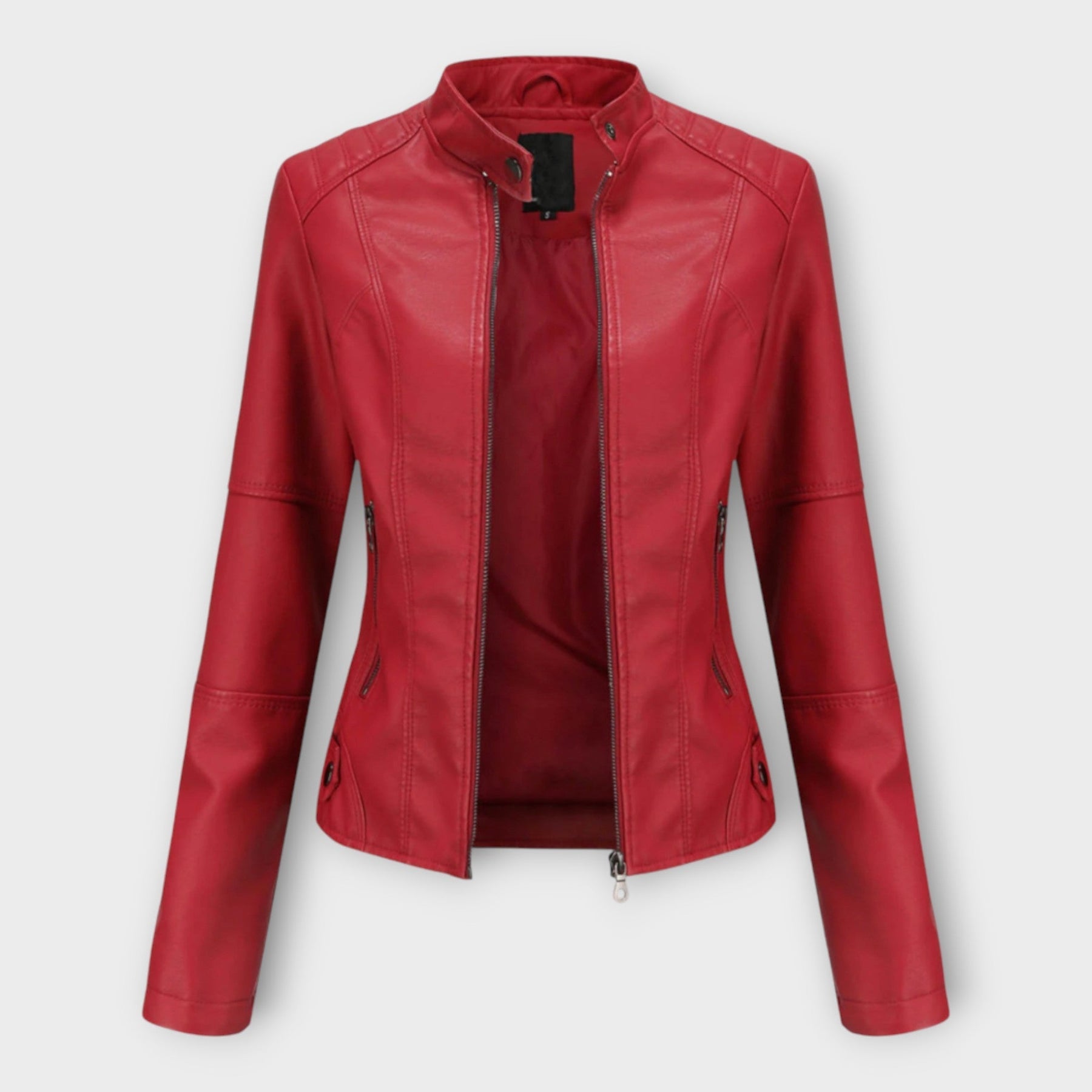 Leonie – Elegante Lederjacke für Damen – Ansicht 5