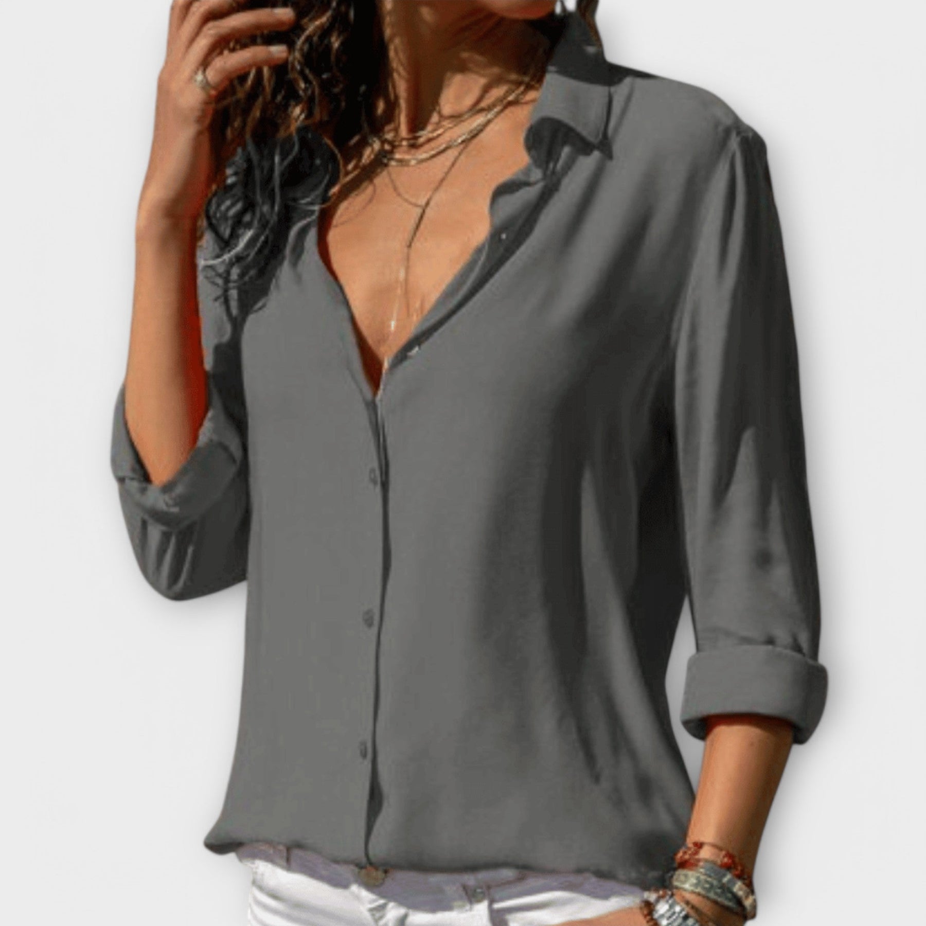 Elegante Damenbluse Mona – Ansicht 3