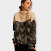 Weicher Damen-Rollkragenpullover Maeve