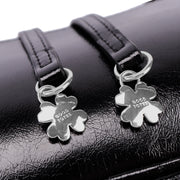 Vassia – Schwarze Downtown-Schultertasche für Damen mit langen Henkeln – Ansicht 8