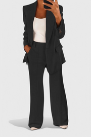 Kaia – Zweiteiliges Damen-Büroset mit Blazer und Hose – Ansicht 2