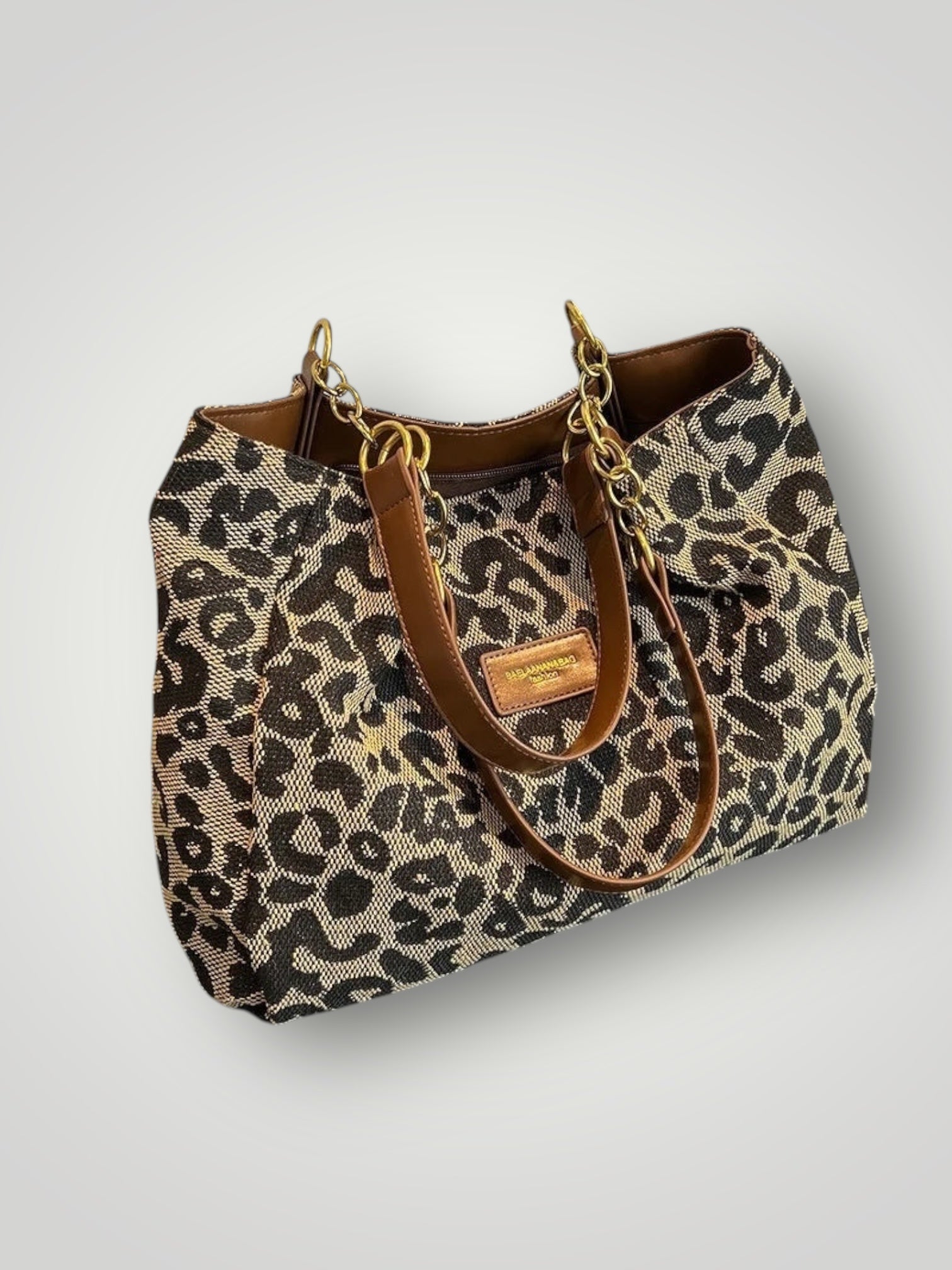 Leonara – Tragetasche für Damen mit Leopardenmuster – Ansicht 5