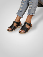 Koha – Orthopädische Plateau-Wandersandalen für Damen – Ansicht 3