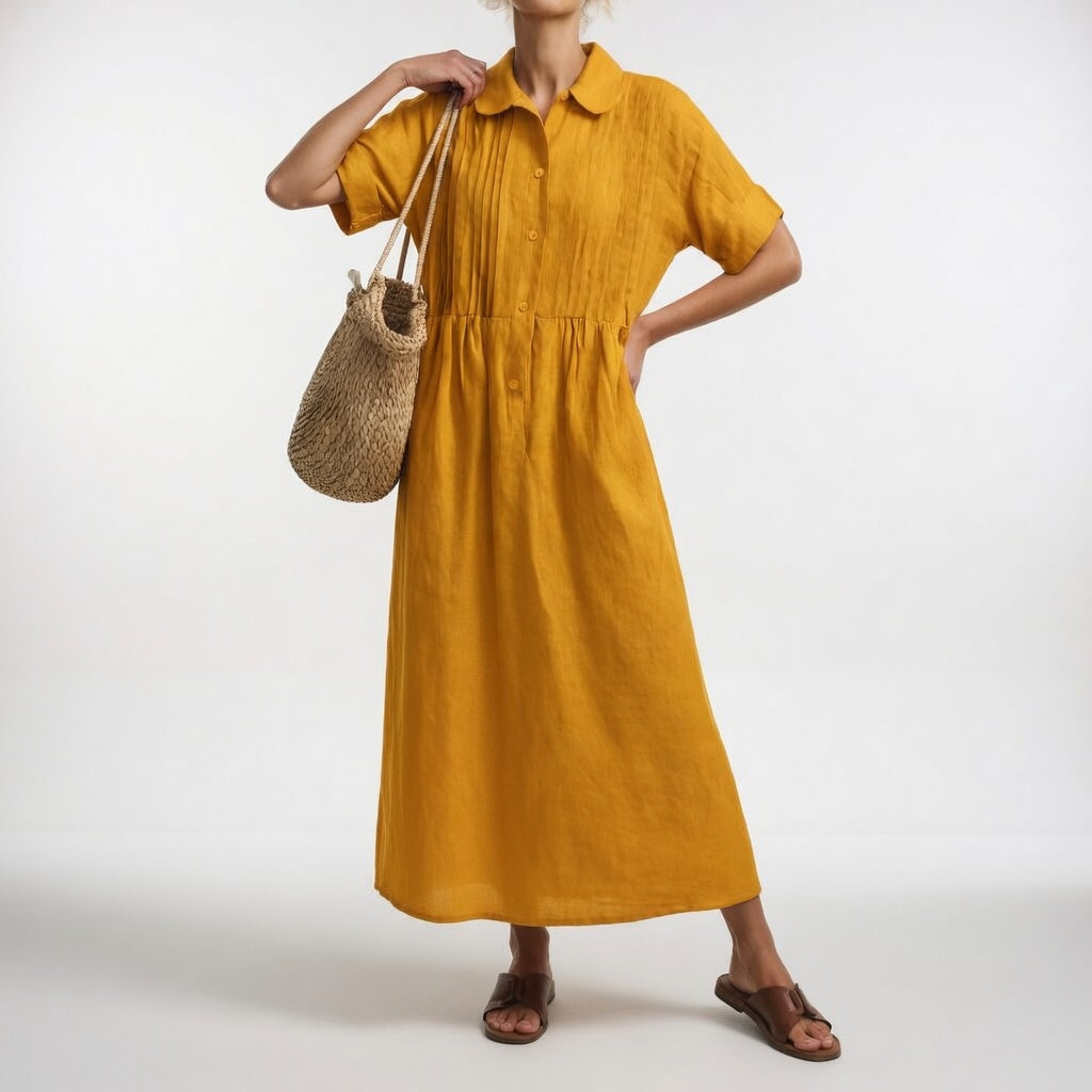 Christel | Luftiges Sommer-Hemdblusenkleid