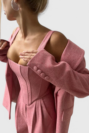 Evena – Eleganter Damen-Hosenanzug mit Korsett-Top und Hose – Ansicht 20