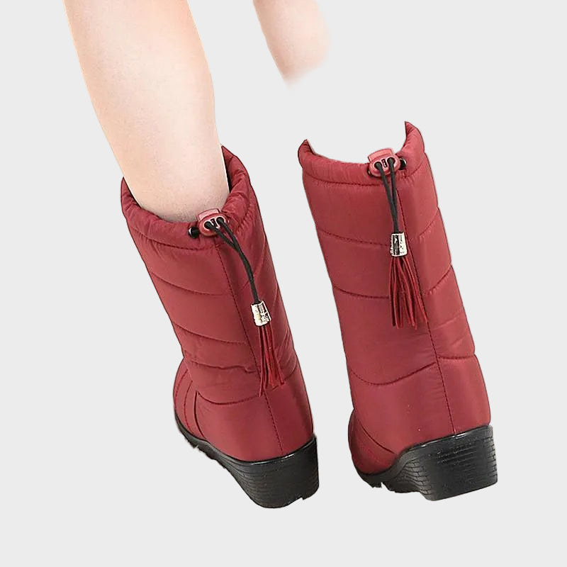 Fringe – Warme Winterstiefel für Damen – Ansicht 6