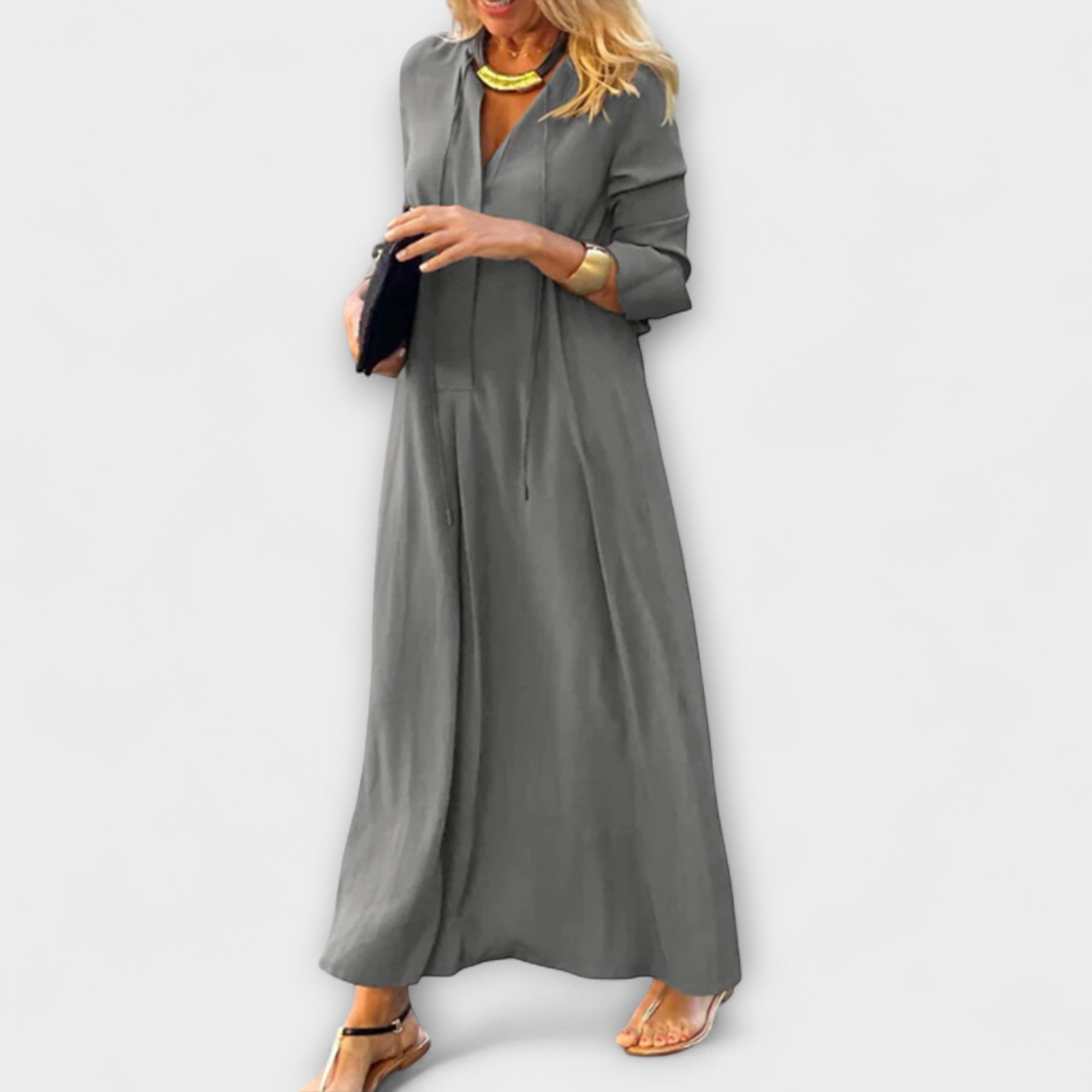 Hannelore — Bequemes Maxikleid