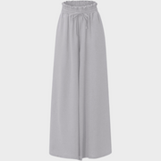 Tory – Seidenhose für Damen mit hohem Bund und weitem Bein – Ansicht 9
