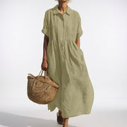 Christel | Luftiges Sommer-Hemdblusenkleid