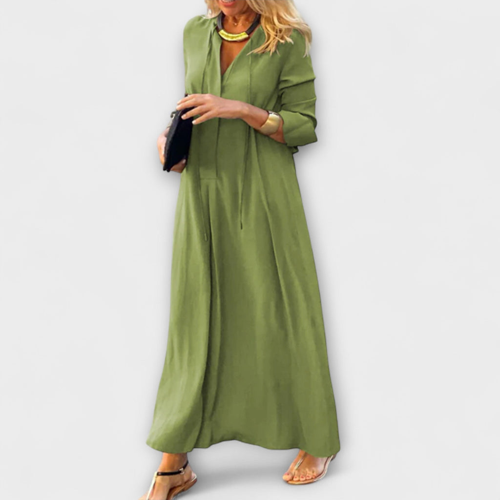 Hannelore — Bequemes Maxikleid