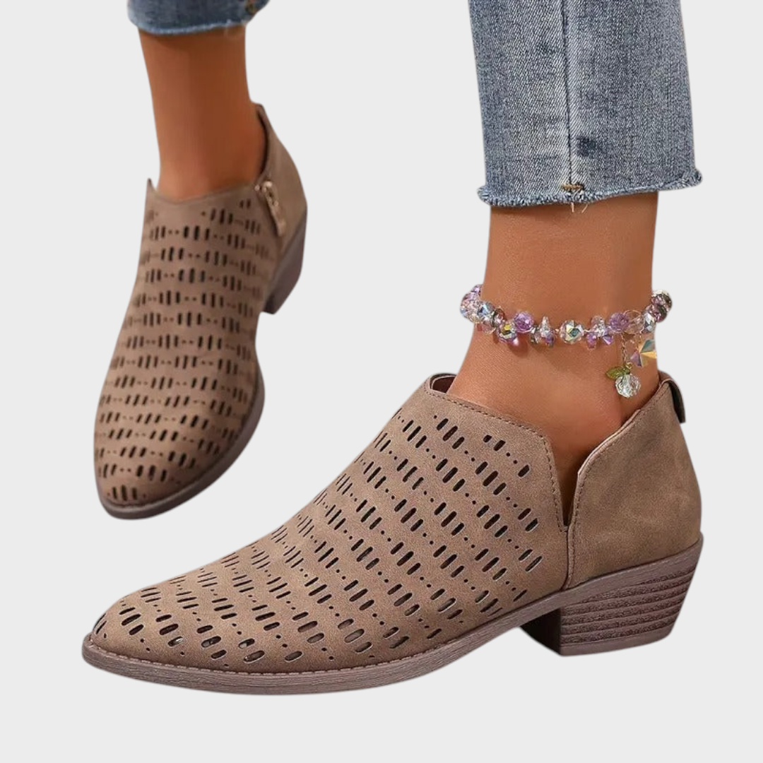 Nat – Orthopädische Chelsea-Stiefel für Damen – Ansicht 2