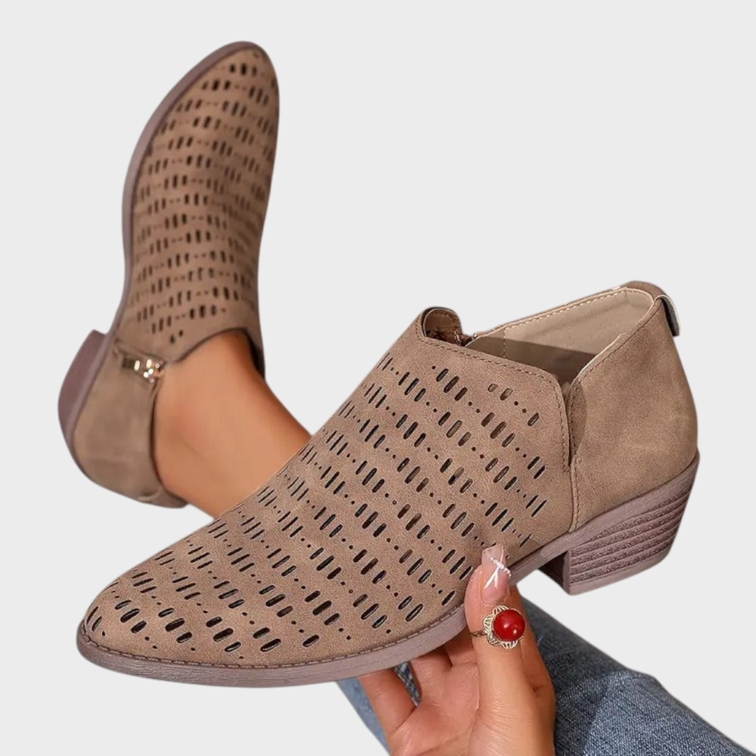 Nat – Orthopädische Chelsea-Stiefel für Damen – Ansicht 4