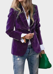 Aria – Eleganter Damenblazer mit goldfarbenen Knöpfen – Ansicht 7