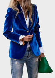 Aria – Eleganter Damenblazer mit goldfarbenen Knöpfen – Ansicht 5