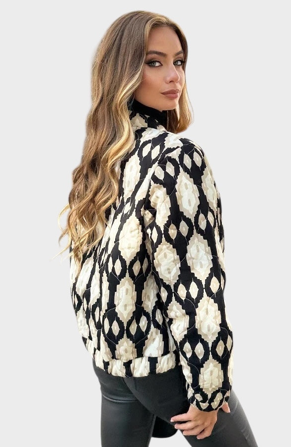 Isla – Lässige Boho-Bomberjacke für Damen – Ansicht 6