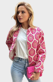 Isla – Lässige Boho-Bomberjacke für Damen – Ansicht 4