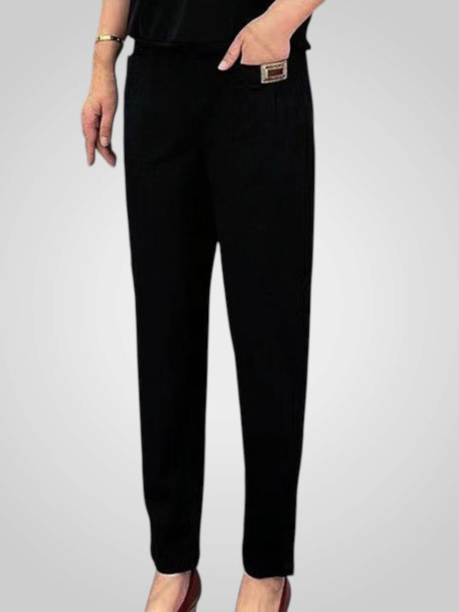 Yara – Bequeme Baumwollhose für Damen – Ansicht 3