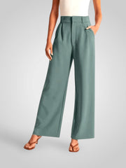 Vira – High-Waist-Hose mit weitem Bein für Damen – Ansicht 2