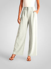 Vira – High-Waist-Hose mit weitem Bein für Damen – Ansicht 3
