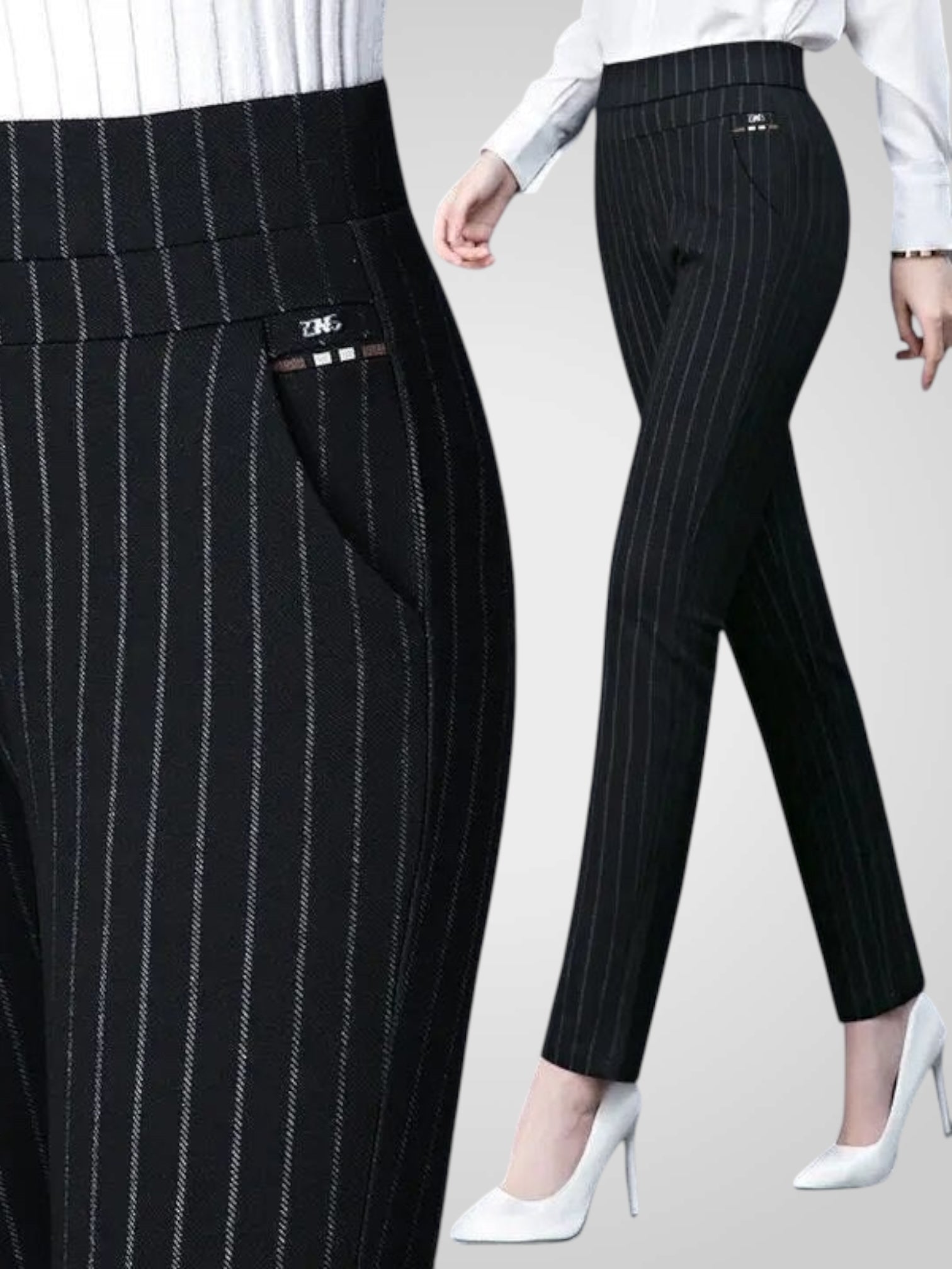 Naomi – High-Waist-Leggings für Damen mit Stretch-Passform – Ansicht 7