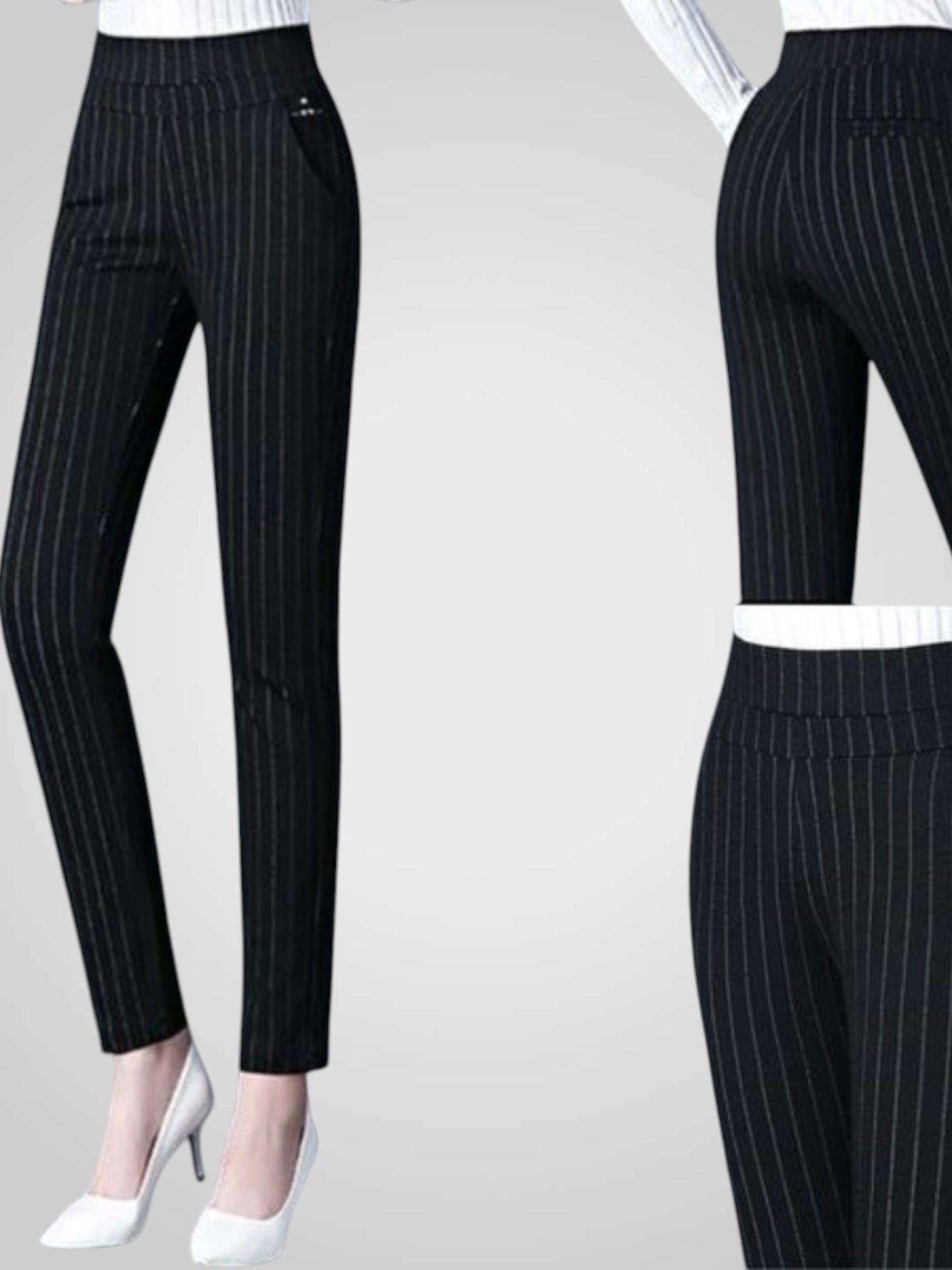 Naomi – High-Waist-Leggings für Damen mit Stretch-Passform – Ansicht 9