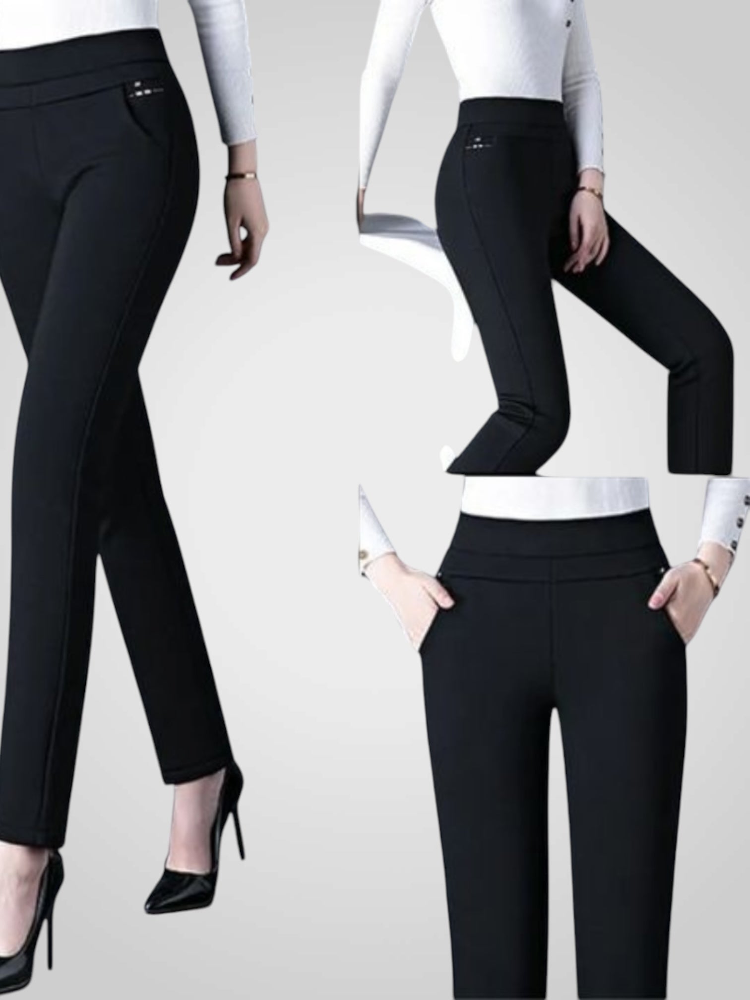 Naomi – High-Waist-Leggings für Damen mit Stretch-Passform – Ansicht 5