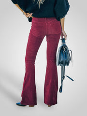 Nedda – High-Waist-Flare-Hose für Damen mit Stretch-Passform – Ansicht 4