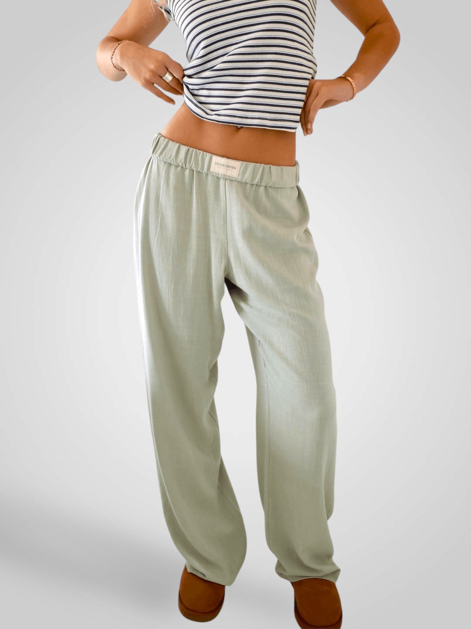 Bella – Loungewear-Hose für Damen mit elastischem Bund – Ansicht 7