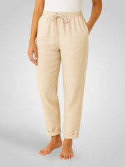 Linea – Leinenhose für Damen – Ansicht 4