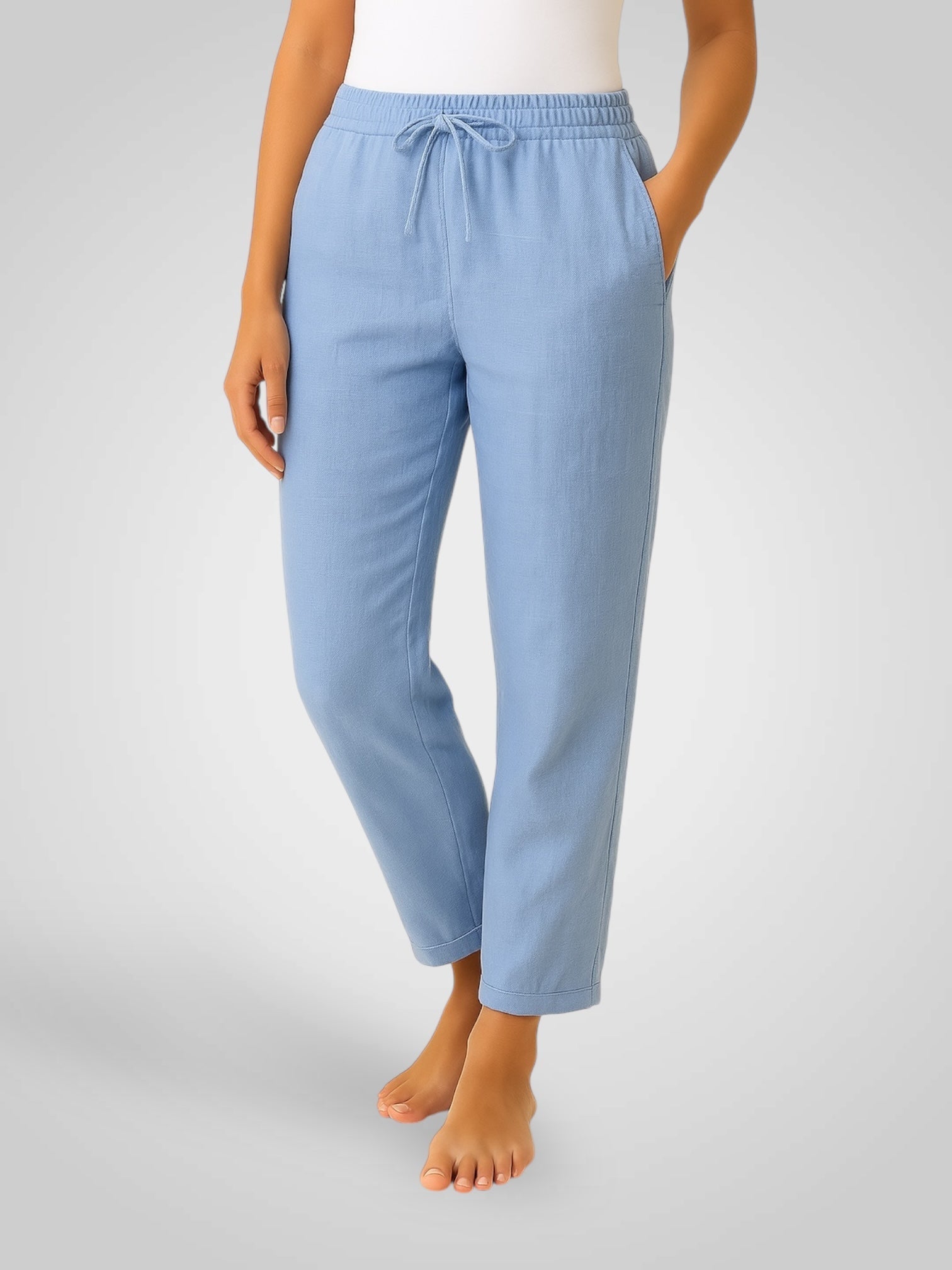 Linea – Leinenhose für Damen – Ansicht 3