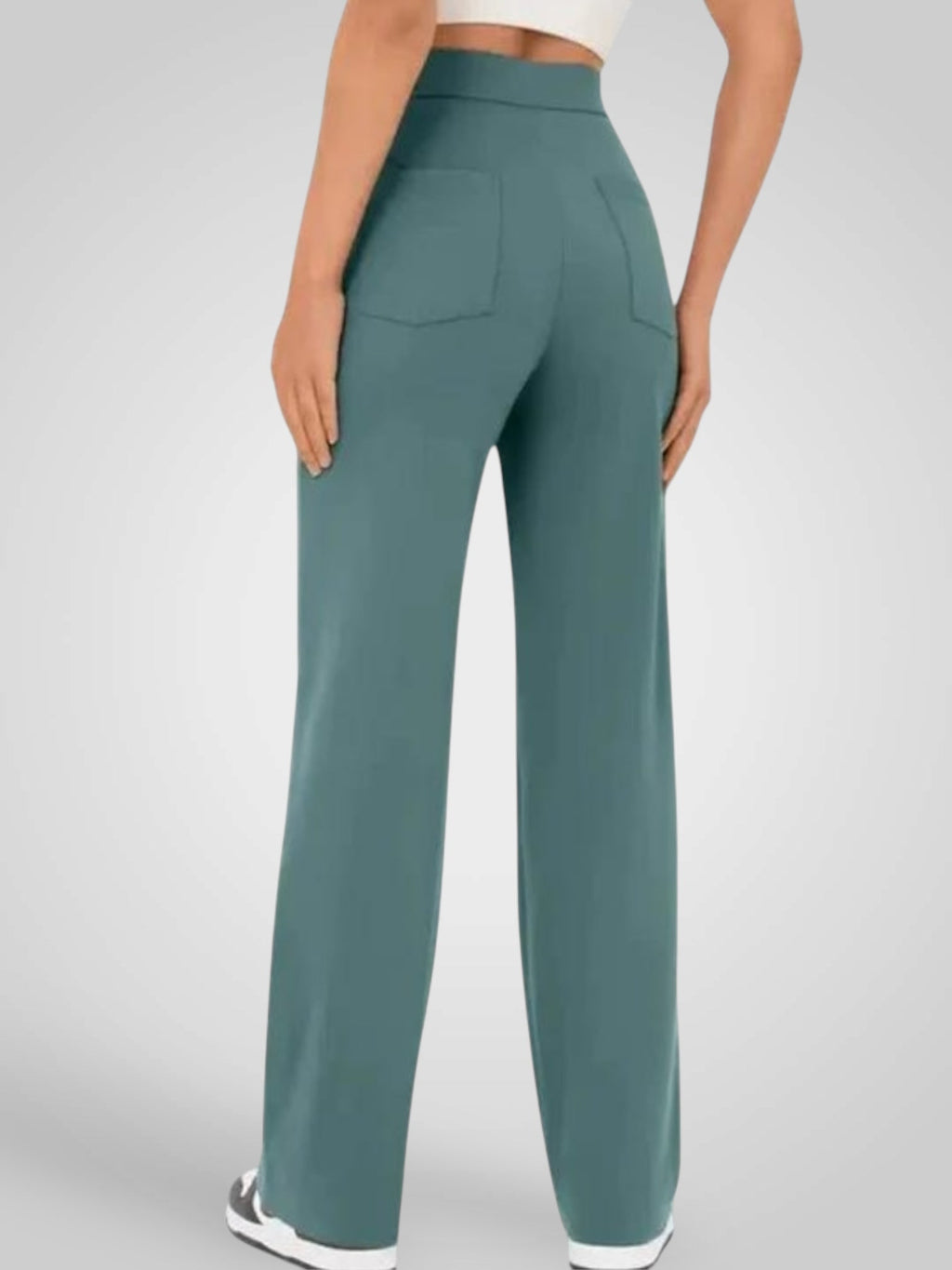Alvia | Lässige Damenhose mit hohem Bund