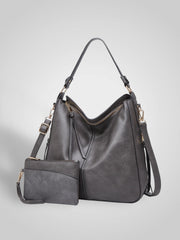 Souf – Luxuriöse Hobo-Tasche für Damen aus Leder – Ansicht 9
