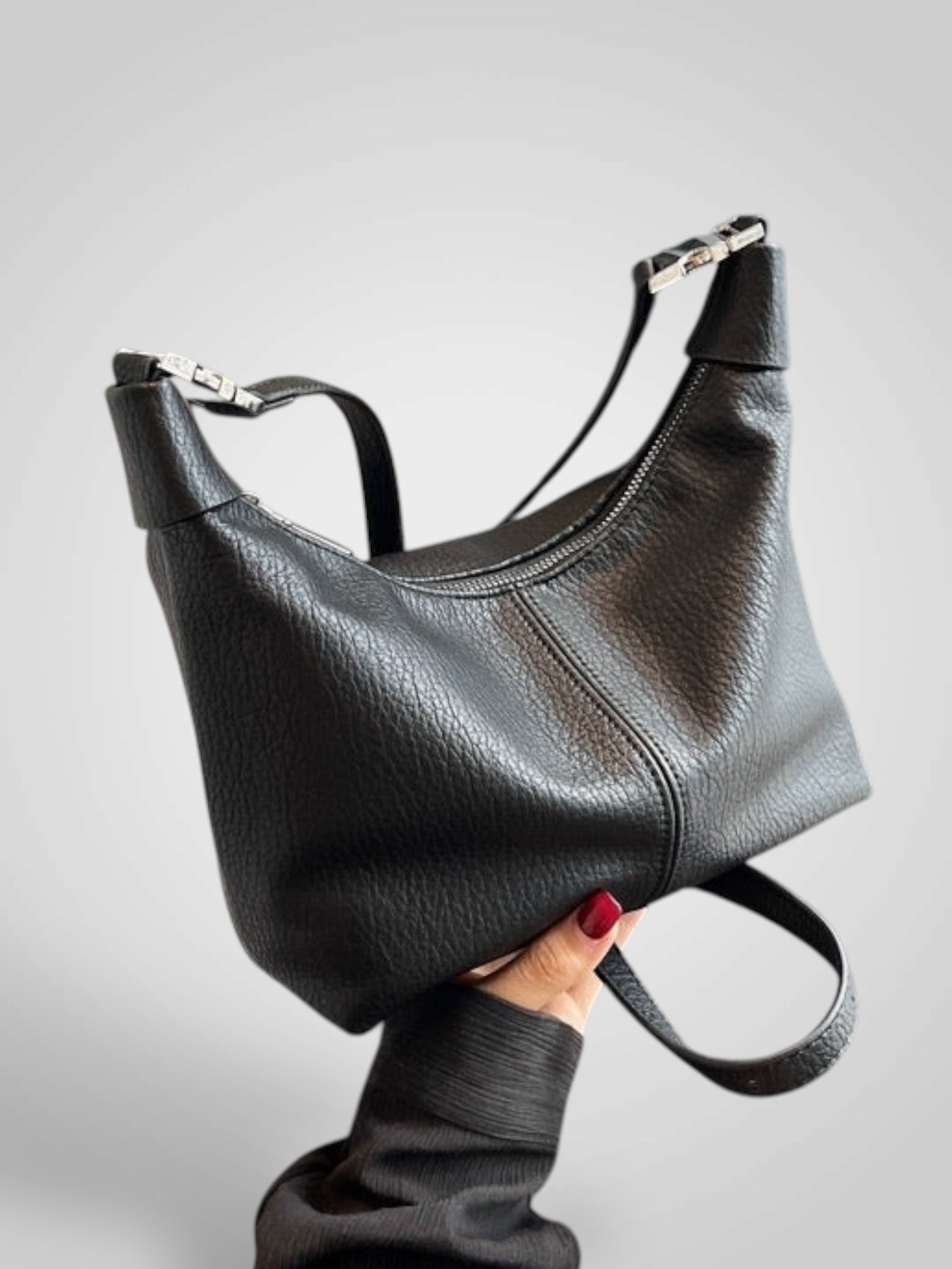 Avi – Elegante 2-in-1-Schultertasche und Clutch – Ansicht 5
