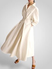 Ella – Maxikleid für Damen mit Knöpfen – Ansicht 5