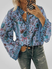 Naomi – Elegante luftige Bluse für Damen – Ansicht 3