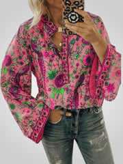 Naomi – Elegante luftige Bluse für Damen – Ansicht 2
