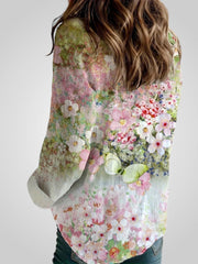 Rosalia – Florale Boho-Bluse für Damen – Ansicht 6