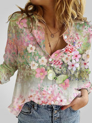 Rosalia – Florale Boho-Bluse für Damen