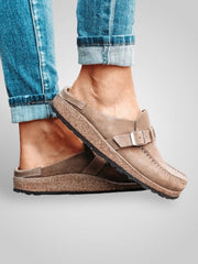 Milo – Bequeme Sandalen für Damen aus PU-Leder – Ansicht 6