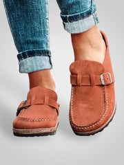 Milo – Bequeme Sandalen für Damen aus PU-Leder – Ansicht 2